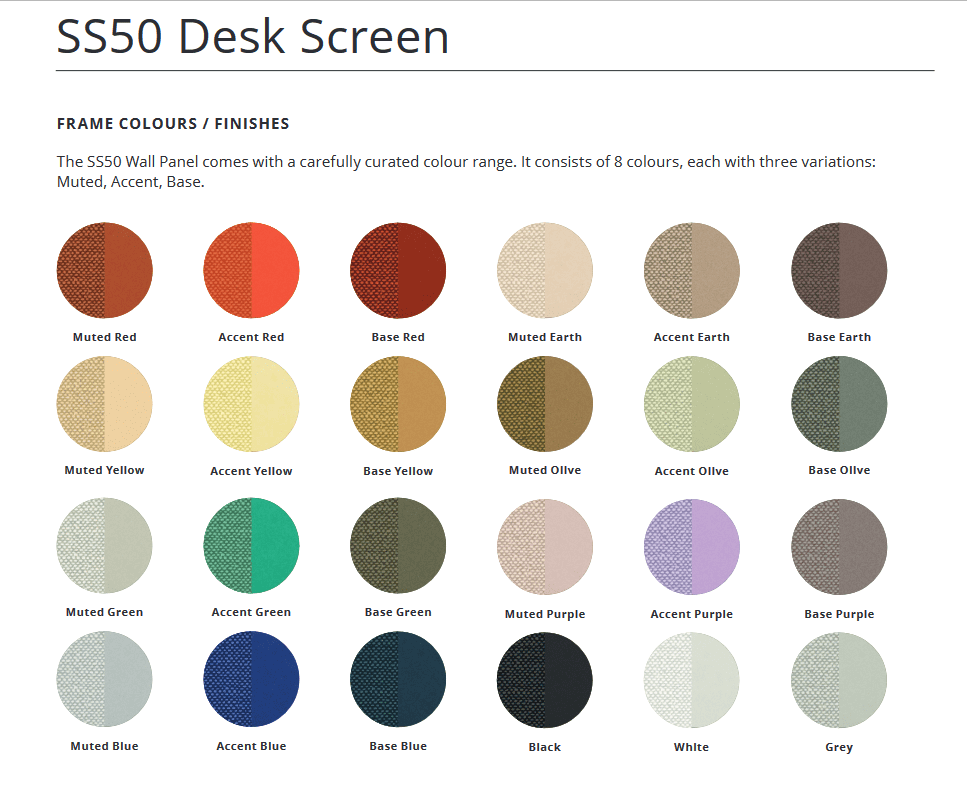 SS50 Desk Screen - Billede 8